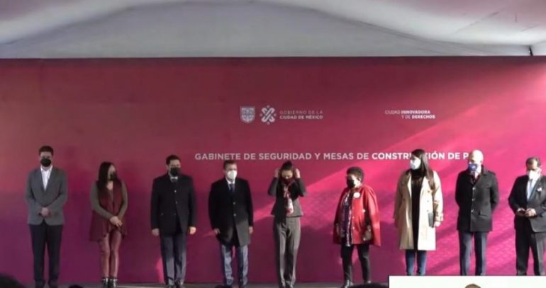 Acuerdan Sheinbaum y Giovani Gutiérrez trabajo coordinado en seguridad