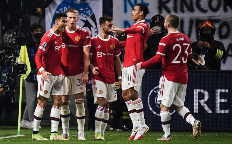 Cristiano al rescate del Manchester United en Bérgamo