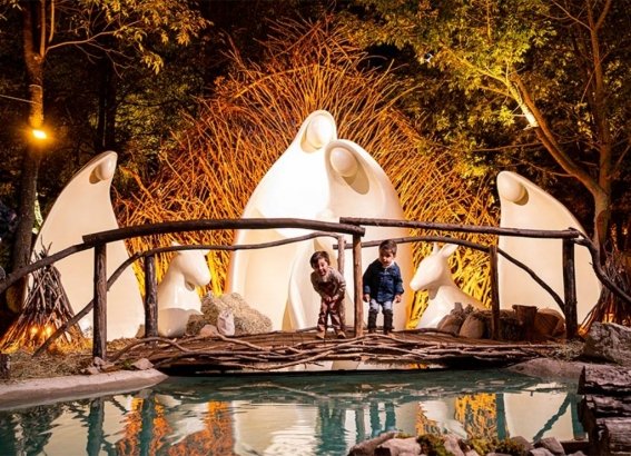 parque navideño en la CDMX