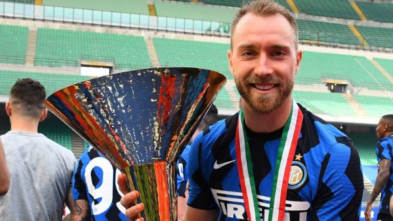 Inter de Milán anuncia la salida de Christian Eriksen