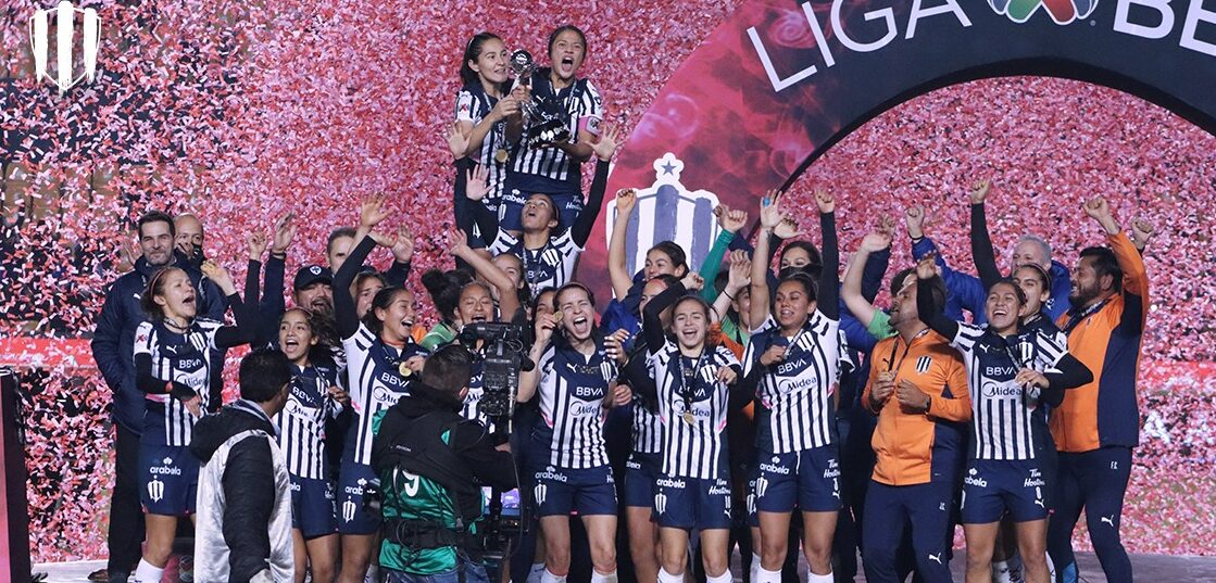 Rayadas se proclaman campeonas del fútbol mexicano