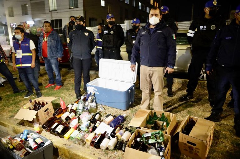 Operativos permanentes contra chelerías en Coyoacán