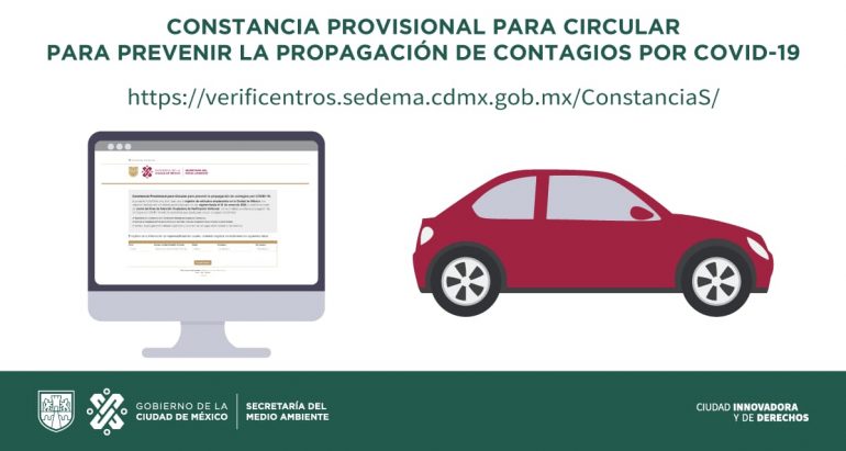Por Covid cierran ventanillas para trámites de verificación vehicular