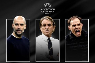 Guardiola, Mancini y Tuchel los nominados al FIFA The Best