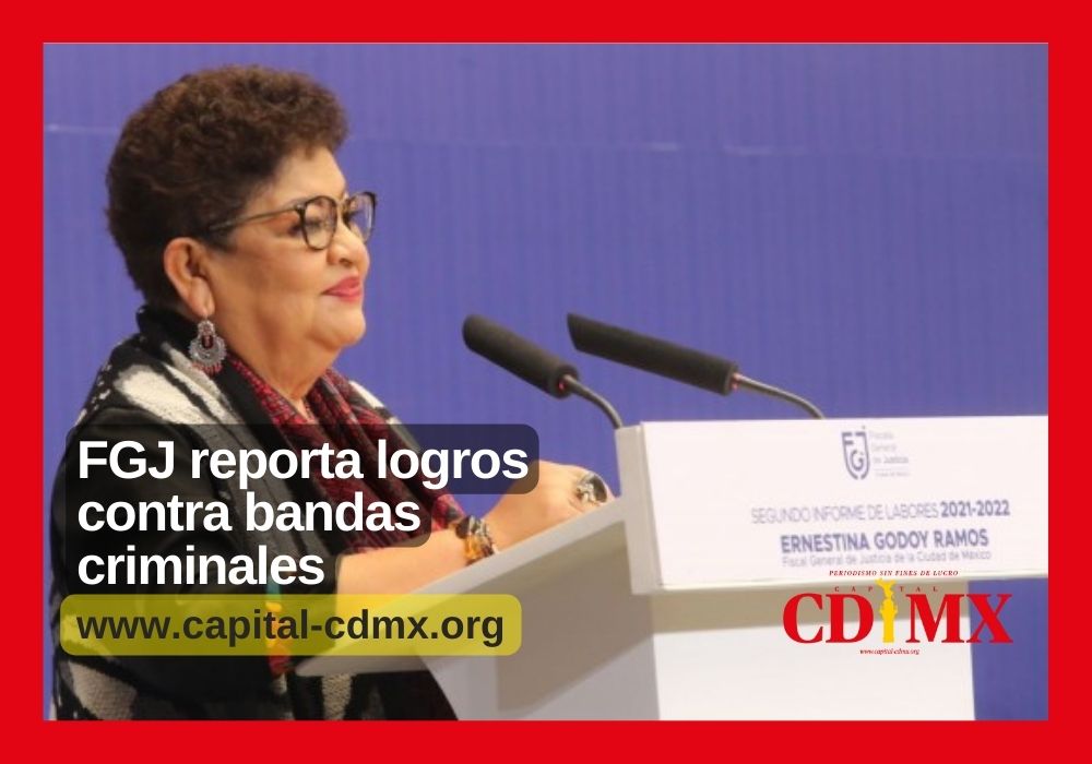 FGJ reporta logros contra bandas criminales