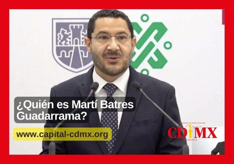 ¿Quién es Martí Batres Guadarrama?