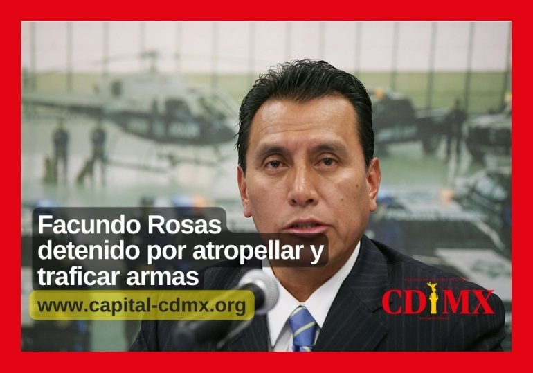 Facundo Rosas detenido por atropellar y traficar armas