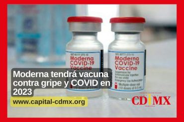 Moderna tendrá vacuna contra gripe y COVID en 2023