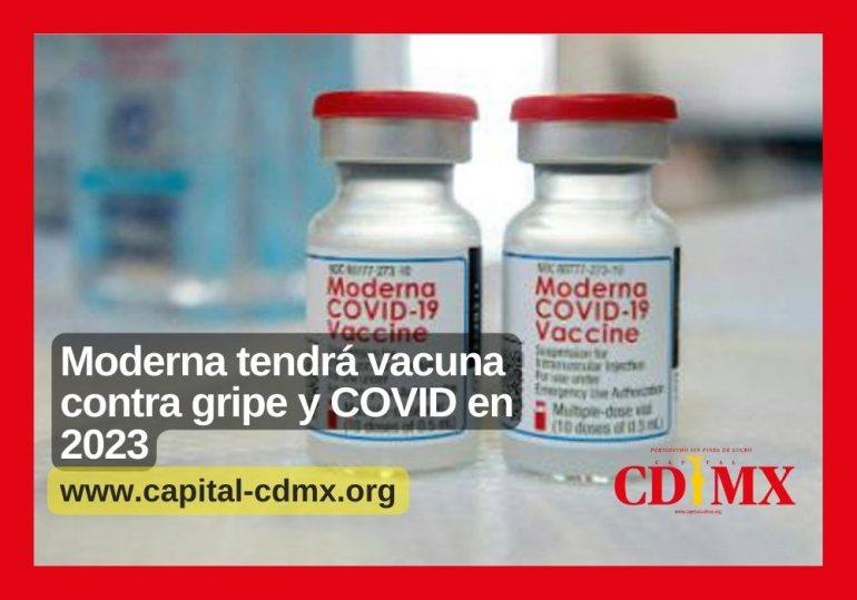 Moderna tendrá vacuna contra gripe y COVID en 2023