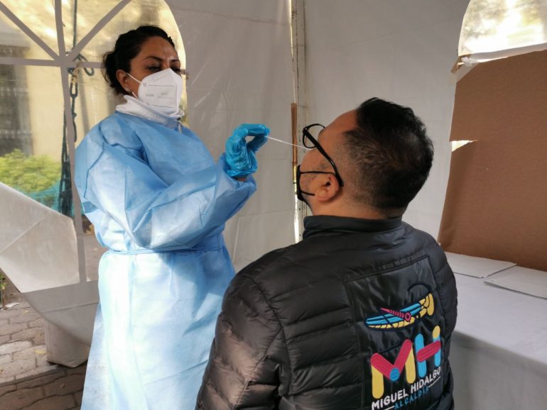 Habilitan en MH pruebas para trabajadores de gobierno
