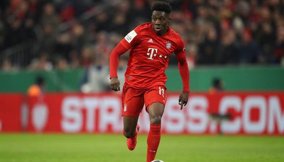 Alphonso Davies causa baja indefinida del Bayern por miocarditis leve