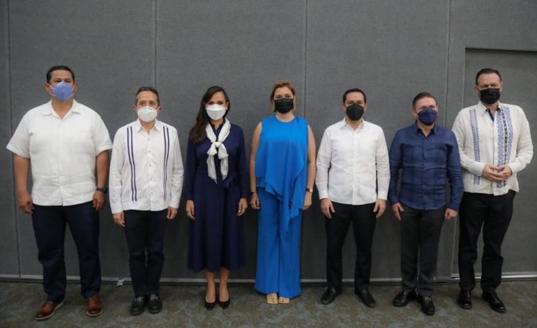 Laura Fernández se reúne con gobernadores del PAN