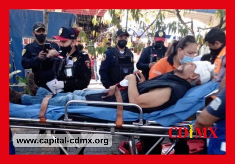 Golpean a adulto mayor en asalto en cajero
