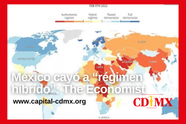 México cayó a “régimen híbrido”: The Economist