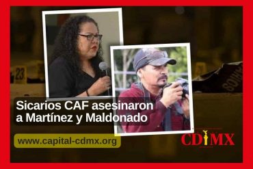 Sicarios CAF asesinaron a Martínez y Maldonado