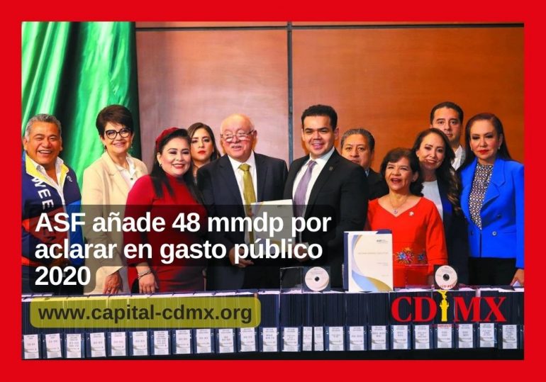 ASF añade 48 mmdp por aclarar en gasto público 2020