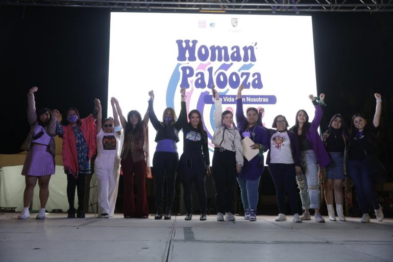 Alto a la violencia, exigen en Woman Palooza 2022