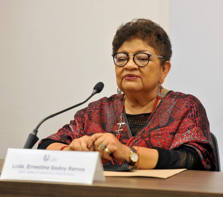 Se auto exculpa Ernestina Godoy por caso Alejandra Cuevas