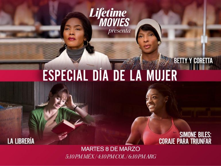 LifeTime rinde homenaje a las mujeres con maratón de películas