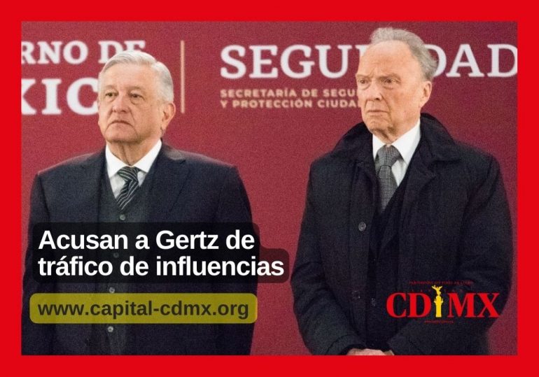 Acusan a Gertz de tráfico de influencias