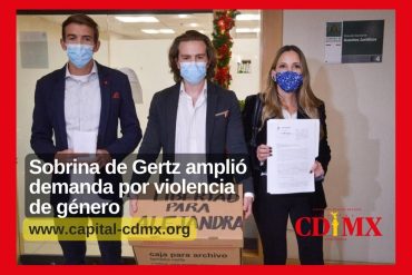 Sobrina de Gertz amplió demanda por violencia de género