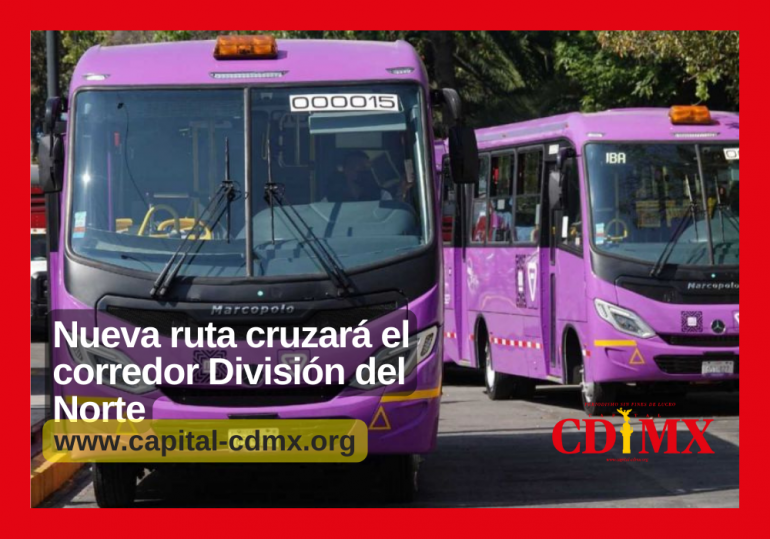 Nueva ruta cruzará el corredor División del Norte