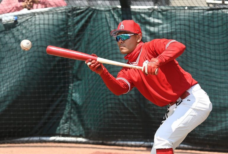 Moisés Gutiérrez con los Diablos Rojos