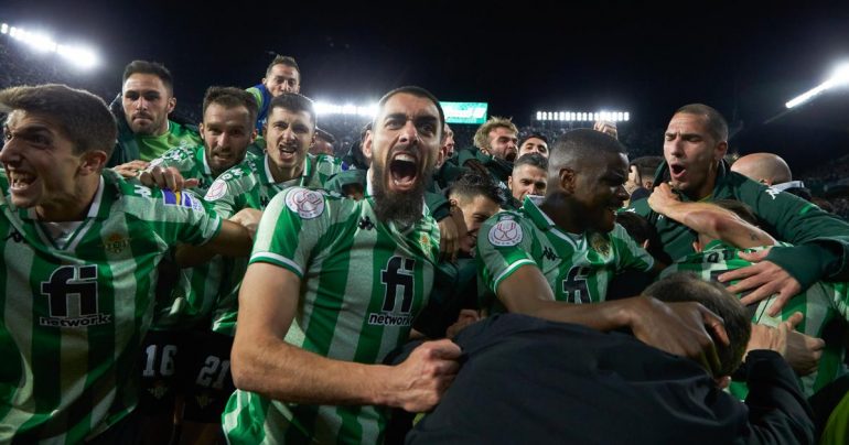 Betis de Guardado y Lainez a la final de la Copa del Rey