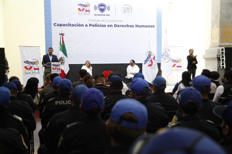Consigue Miguel Hidalgo certificación de sus policías en DDHH
