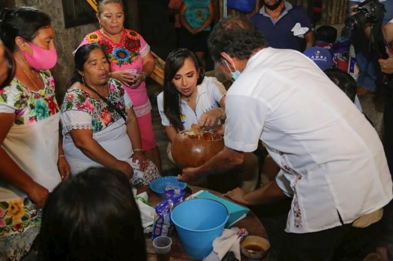 Laura Fernández asume compromisos con cultura maya