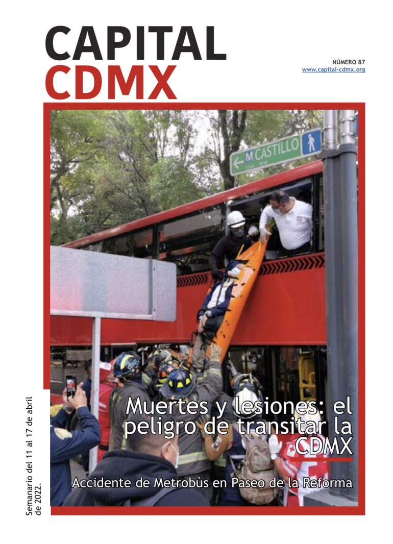 Muertes y lesiones: el peligro al transitar la CDMX