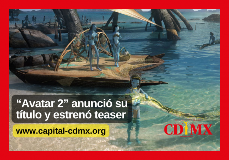 “Avatar 2” anunció su título y estrenó teaser