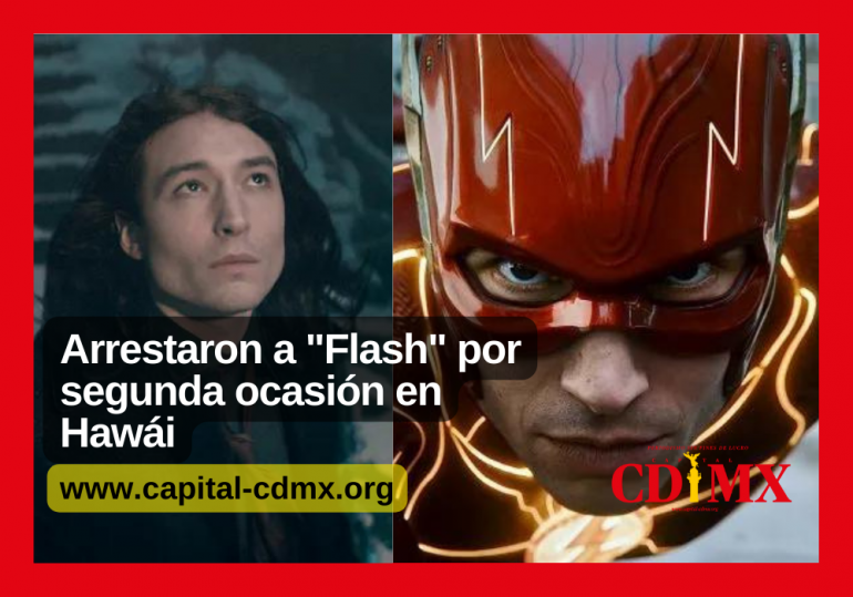 Arrestaron a «Flash» por segunda ocasión en Hawái