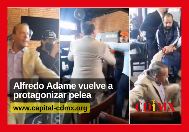 Alfredo Adame vuelve a protagonizar pelea