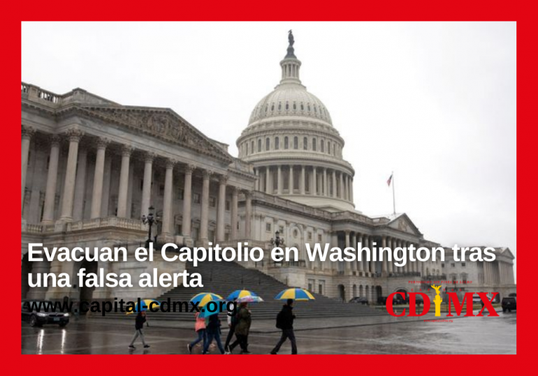 Evacuan el Capitolio en Washington tras una falsa alerta