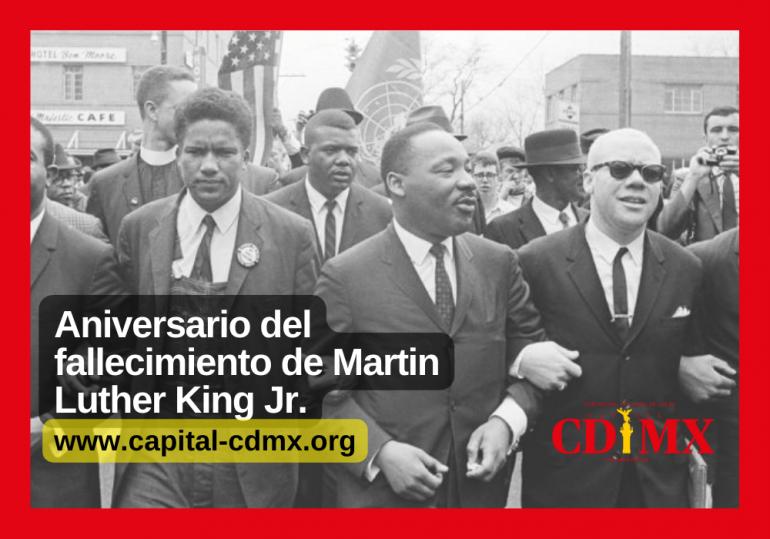 Aniversario del fallecimiento de Martin Luther King Jr.