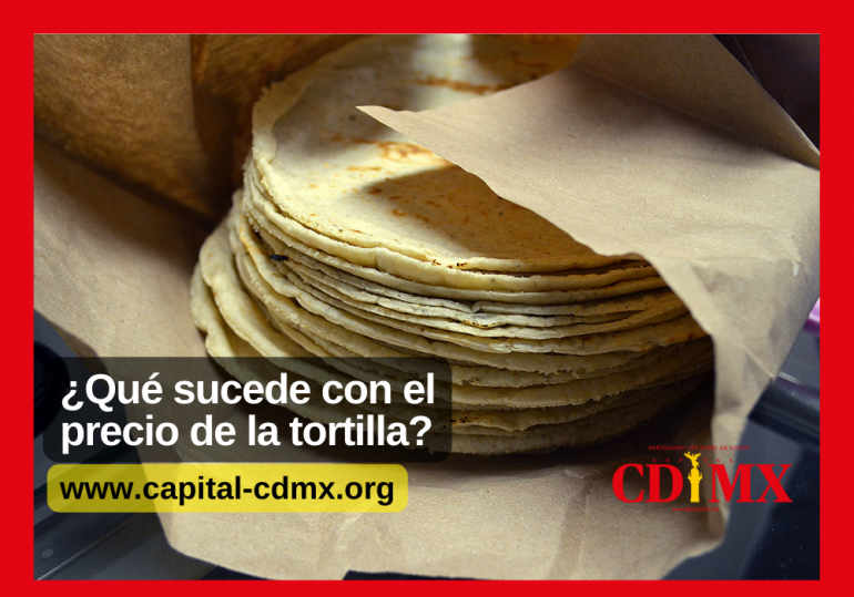 ¿Qué sucede con el precio de la tortilla?