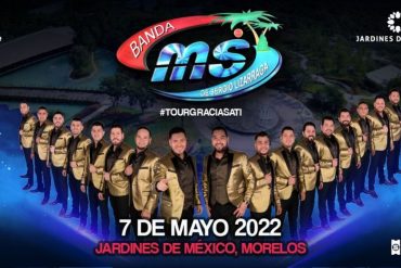 La BANDA MS se presentará en Jardines de Morelos
