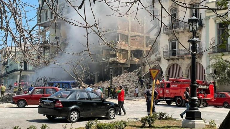 Explosión en Cuba dejó al menos 8 muertos