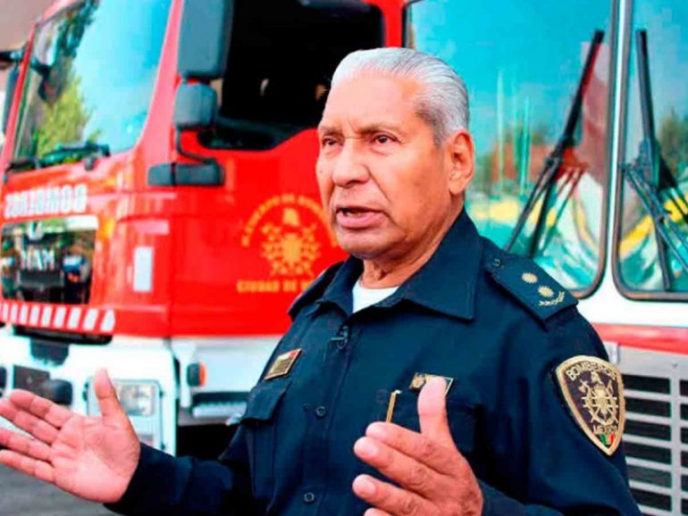 Murió el 'Jefe Vulcano', ex titular del Cuerpo de Bomberos