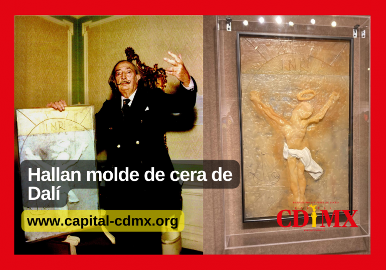 Hallan molde de cera de Dalí