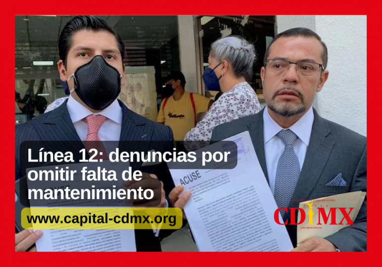 Línea 12: denuncias por omitir falta de mantenimiento