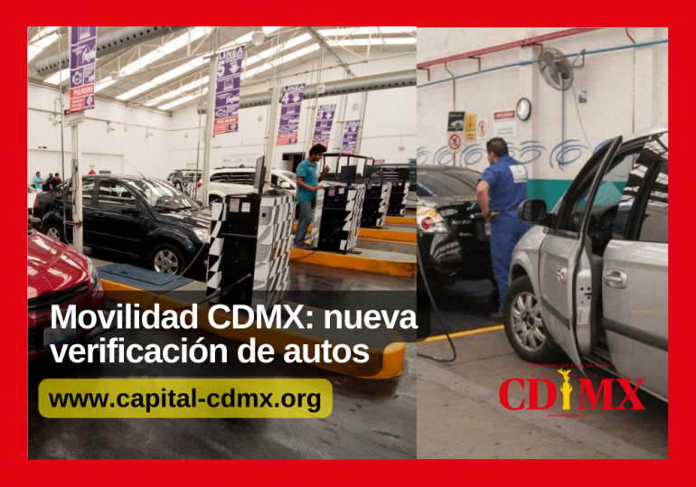 Movilidad CDMX: nueva verificación de autos