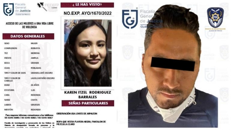 Investigan a esposo de Karen Itzel