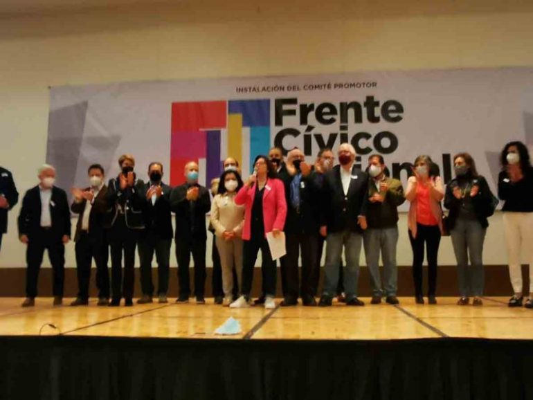 Frente Cívico busca ciudadanizar a Va por México  