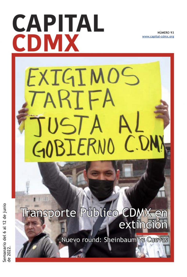 Transporte público CDMX rumbo a la extinción