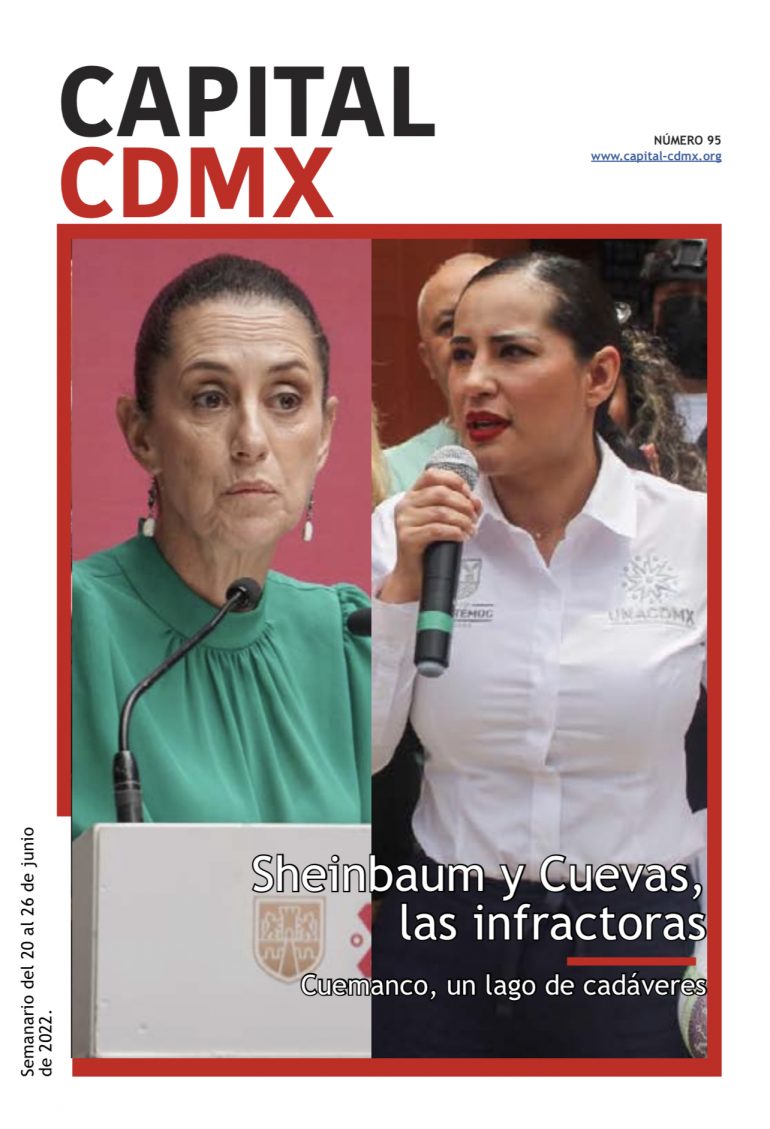 Sheinbaum y Cuevas, las infractoras