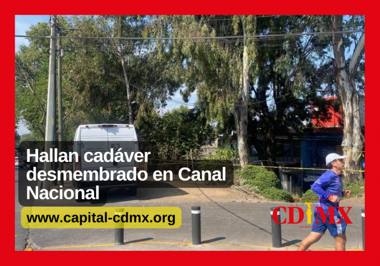 Hallan cadáver desmembrado en Canal Nacional