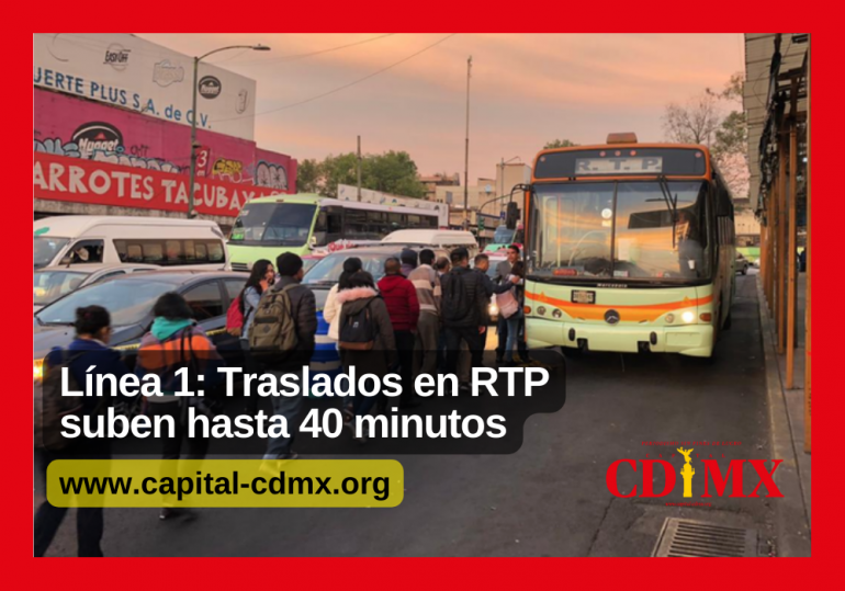 Línea 1: Traslados en RTP suben hasta 40 minutos