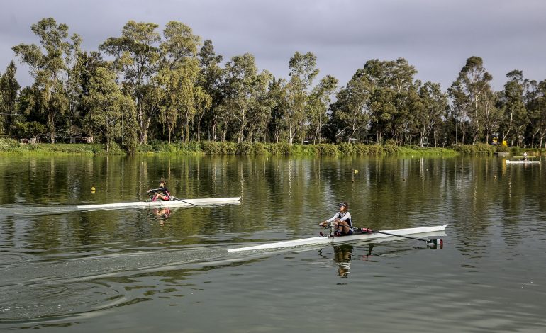 Pista de canotaje Virgilio Uribe en Xochimilco